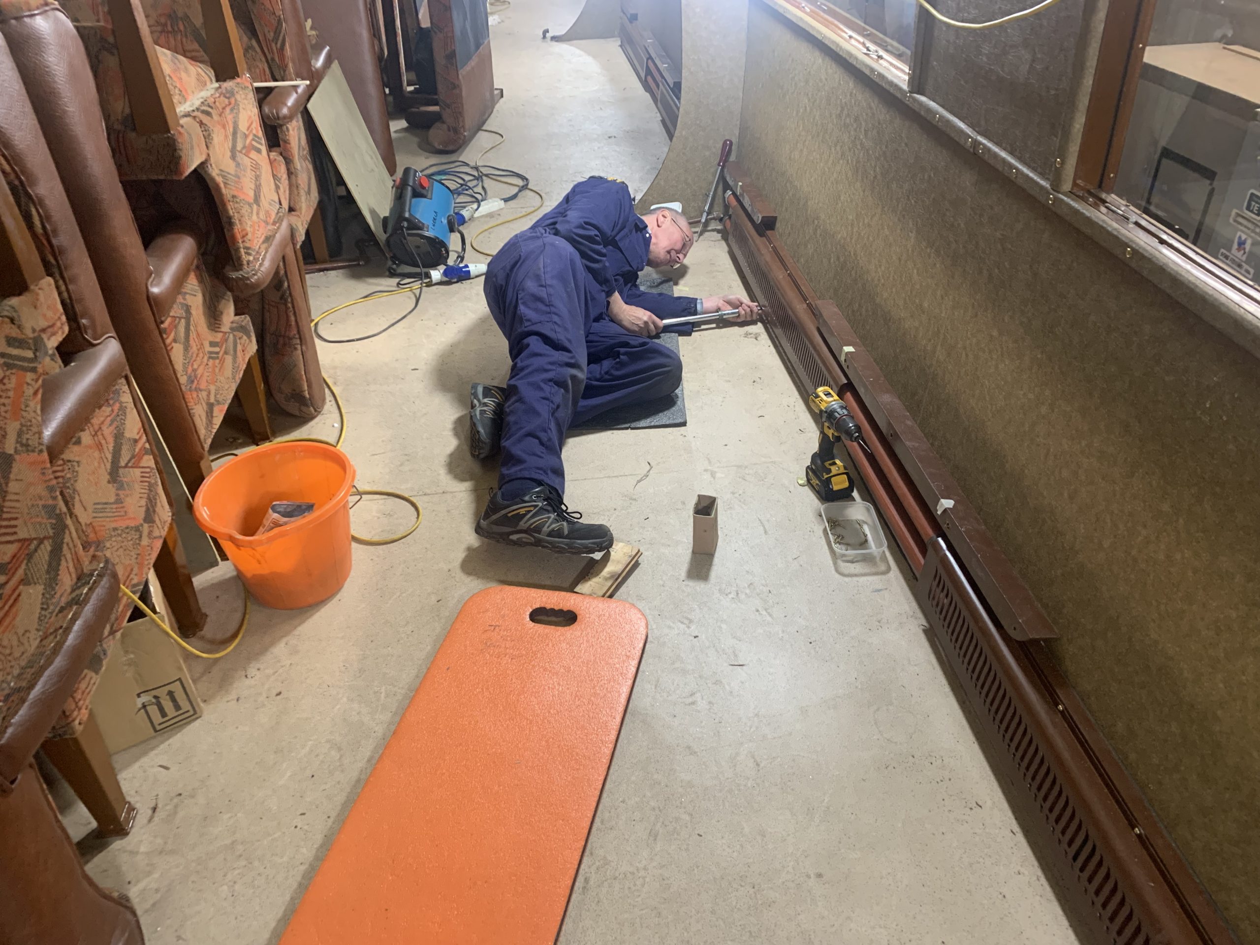 Fixing heater grilles